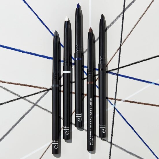 Roll over image to zoom in e.l.f. No Budge Retractable Eyeliner, Creamy, Ultra-Pigmented, Coffee