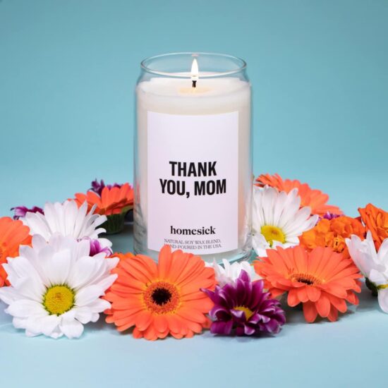 Homesick Premium Scented Candle, Thank You, Mom - Scents of Bergamot, Lavender, Sage, 13.75 oz, 60-80 Hour Burn, Natural Soy Blend Candle Home Decor, Relaxing Gratitude Candle - Image 2