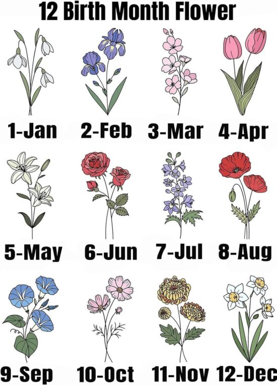 First Mom Now Grandma Customized Birth Month Flower Wooden Plaque, Personalized Mothers Day Gifts, Mother's Day Gift, Gift for Mom, Grandma's Gift, Grandma's Garden Sign - Image 4