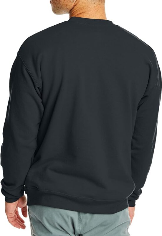 Hanes Men's Ecosmart Fleece Sweatshirt, Cotton-blend Pullover, Crewneck Sweatshirt for Men