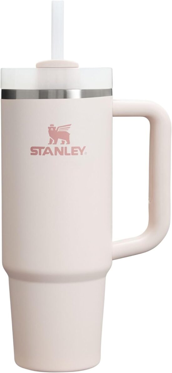 Stanley Quencher H2.0 Soft Matte Collection, Stainless Steel Vacuum Insulated Tumbler with Lid and Straw