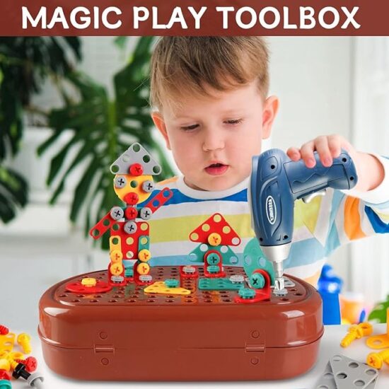 Montessori Magic Drill Box with Drill