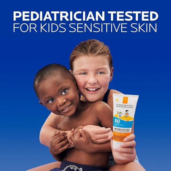 La Roche-Posay Anthelios Kids Gentle Lotion Sunscreen SPF 50 | Broad Spectrum SPF + Antioxidants | Sunscreen For Kids