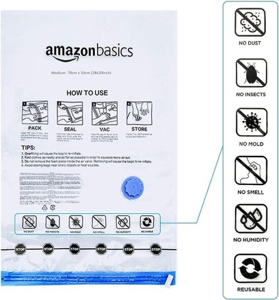 Vacuum Compression Zipper Storage Bags - Image 3